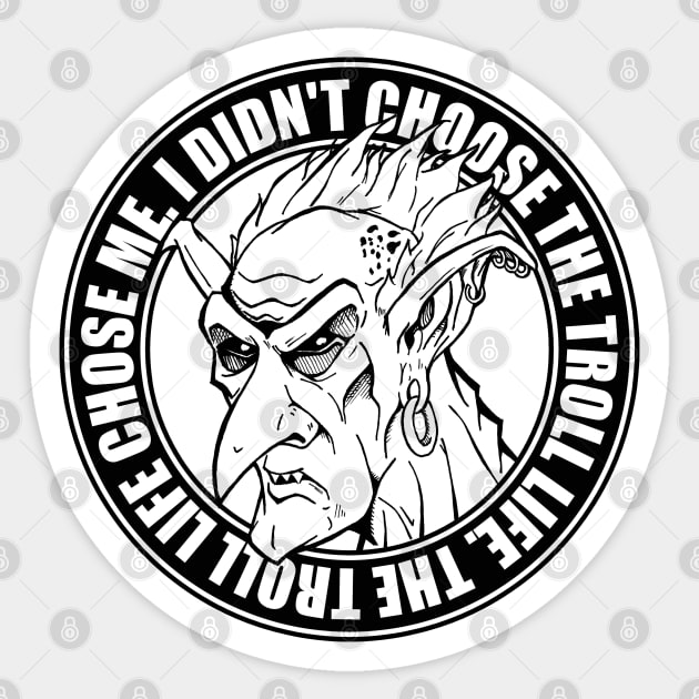 Troll Life Sticker by Gulapocalypse